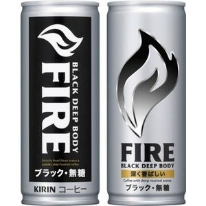 キリン FIRE ファイア BLACK DEEP BODY 245g缶 150本セット (5ケース)