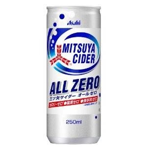 アサヒ 三ツ矢サイダー オールゼロ 250ml缶 40本セット (2ケース)