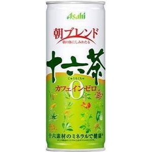 アサヒ 朝ブレンド 十六茶 245g缶 60本セット (2ケース)
