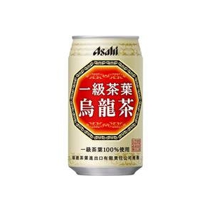 アサヒ 一級茶葉烏龍茶 340g缶 144本セット (6ケース)