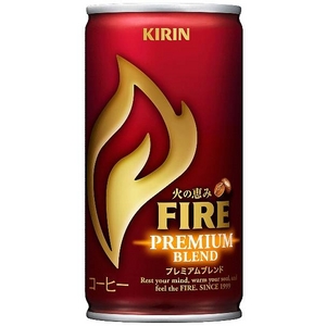 キリン FIRE ファイア プレミアムブレンド 火の恵み 190g缶 60本セット （2ケース）