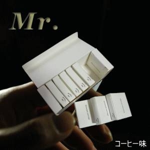 Mr.（ミスター）交換カートリッジ コーヒー味【10箱セット（50本入り）】 