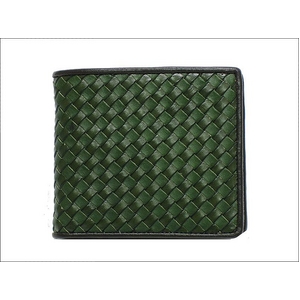 Paul Smith（ポールスミス） 2010年新作 ポールスミス イントレチャート 小銭入れ付き 2つ折財布 グリーン ABXA 1033 W152
