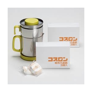 油こし器　コスロンフィルター６７個セット『イエロー』