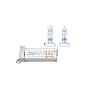シャープ FAX（子機2台）【普通紙】UX-D32CW