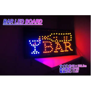 LEDサインボード BAR OPEN