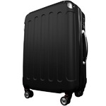 スーツケース/キャリーバッグ 【Sサイズ/小型1〜3日】 機内可(機内持ち込み) TSA搭載 軽量 ファスナー ブラック(黒)