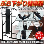 ぶら下がり健康器 シットアップベンチ付き　懸垂シットベンチ付き　ホワイト