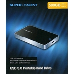 SuperTalent（スーパータレント） ポータブルHDD 2.5inch 500GB USB3.0対応