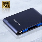 SILICON POWE（シリコンパワー） USB3.0 ポータブルHDD 750GB（BLUE）防水・耐衝撃仕様