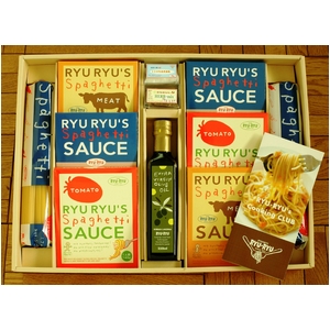 神戸RYURYU（リュリュ） ギフトセット パスタセット （スパゲッティ＆パスタソース＆オリーブオイル セット）