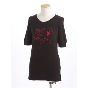 MARK BY MARK JACOBS(マークバイマークジェイコブス) レディースプリントTシャツ 60002【BLACK】XS