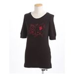 MARK BY MARK  JACOBS(マークバイマークジェイコブス) レディースプリントTシャツ 60002【BLACK】M