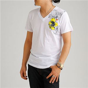 DIESEL(ディーゼル) メンズ プリントTシャツ BMOWT-OKHO CG5S-00EKZ ホワイト EUサイズM