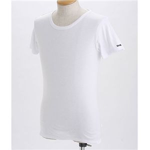 DEISEL(ディーゼル) ワンポイントTシャツ2枚セット RANDAL CG2F-00IJV 100ホワイト EUサイズS