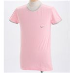 EMPORIO ARMANI(エンポリオ アルマーニ) ワンポイント 半袖Tシャツ 111027-0S502  00177/ピンク EUサイズXL