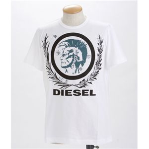 DIESEL(ディーゼル) メンズ Tシャツ【B】T-SOBER CDZZ-00919ホワイトS