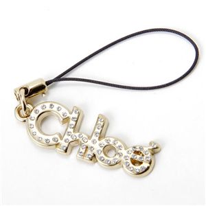 Chloe(クロエ) ロゴ ストラップ 3M0183-7A300/097・【B】Light Gold