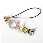 Chloe(クロエ) ロゴ ストラップ 7APS09-8S812/097・【C】Light Gold