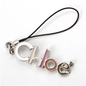 Chloe(クロエ) ロゴ ストラップ 7APS09-8S812/090・【C】Silver