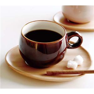 Plump cafe ブラウン 【2個セット】
