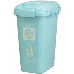 ハンドル付きジョイントペール 分別ゴミ箱 45L ブルー 【3個セット】 【ホーム＆キッチン ゴミ箱】