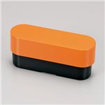 HAKOYA 弁当箱 スリムオーバルランチ mode オレンジ