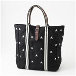 Ralph Lauren(ラルフローレン) スカル刺繍 トートバッグ RUGBY TOTE BLACK