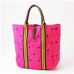 Ralph Lauren(ラルフローレン) スカル刺繍 トートバッグ RUGBY TOTE PINK
