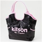 kitson(キットソン) スパンコール バッグ SEQUIN BAG Black×Pink