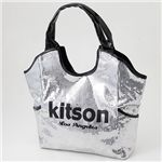kitson(キットソン) スパンコール バッグ SEQUIN BAG Silver×Black
