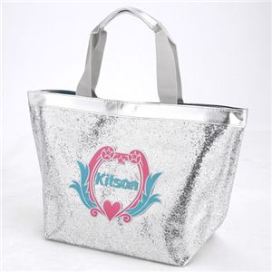 kitson(キットソン) クレスト グリッター トート Silver
