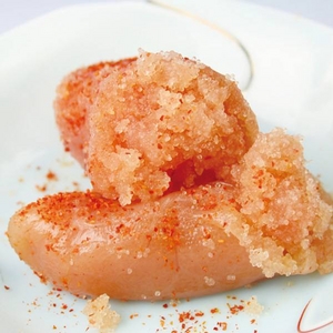 ★切れ子100%!!バラ子なし!!★博多中洲の日本料理「てら岡」の手作り無着色辛子明太子1kg