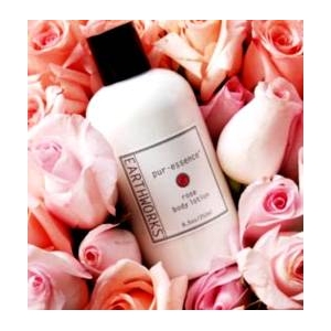 アースワークス・ボディーローション　ローズの香り（EarthWorks Products）