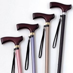 kind ware(カインドウェア) 伸縮折りたたみ杖 とってもステッキ カラー 96cmタイプ ブラック 【ギフト用ラッピング】画像その1更新中