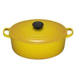 Le Creuset（ル・クルーゼ） ココット オーバル2502トラディション《25cm》サフランイエロー
