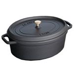 staub（ストウブ） ピコ・ココット楕円（オーバル） 《11cm》黒