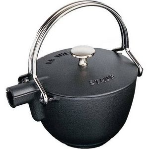 staub（ストウブ） ティーポット丸形ブラック 1650023（1.0リットル） 