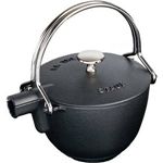 staub（ストウブ） ティーポット丸形ブラック 1650023（1.0リットル） 