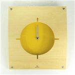 Yamato（ヤマト工芸） WALL CLOCK 掛け時計 YK05-100 Ye イエロー