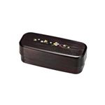 HAKOYA（ハコヤ） 千筋スリム弁当 溜クローバー （51878） コレクション