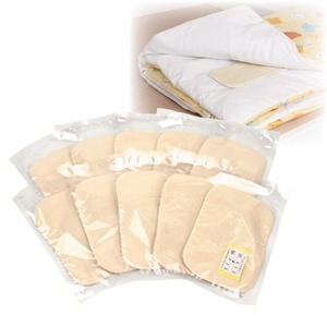 ダニ捕りマット/ダニとってポイ 【10枚入】 12cm×18cm 日本製 ［カーペット/布団/ソファー/ペットハウス］