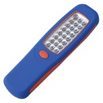 LEDハンディワークライト 【マグネット/フック付き】 24灯/単3乾電池式 ［災害用備品/アウトドア/キャンプ］