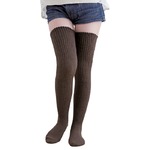 ひざまで暖かサポートソックス 【レディース22.0〜25.0cm/ブラウン】 日本製