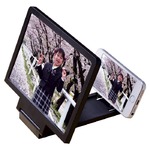 折りたたみ拡大鏡/スマホ大画面化スタンド「スマホ拡大スクリーン」