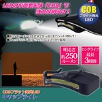 LEDキャップライト(LED照明/ヘッドライト) 乾電池式 ［災害用備品/作業時/アウトドア/キャンプ］