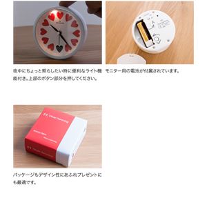 Oliver Hemming Acrylic Alarm clock AS80 Io[w~OANA[NbNAS80iNTj AS80W20WR摜S