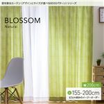 窓を飾るカーテン（デザインとサイズが選べる8000パターン）ナチュラル BLOSSOM（ブロッサム） 遮光2級 （MZ） 幅200cm×丈185cm（1枚） アイボリー