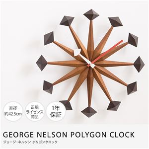 GEORGE NELSON POLYGON CLOCK ジョージ・ネルソン ポリゴンクロック 
