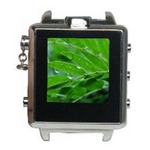 【小型カメラ】腕時計型 ビデオカメラ激安! LCDシルバー時計型★800万画素!